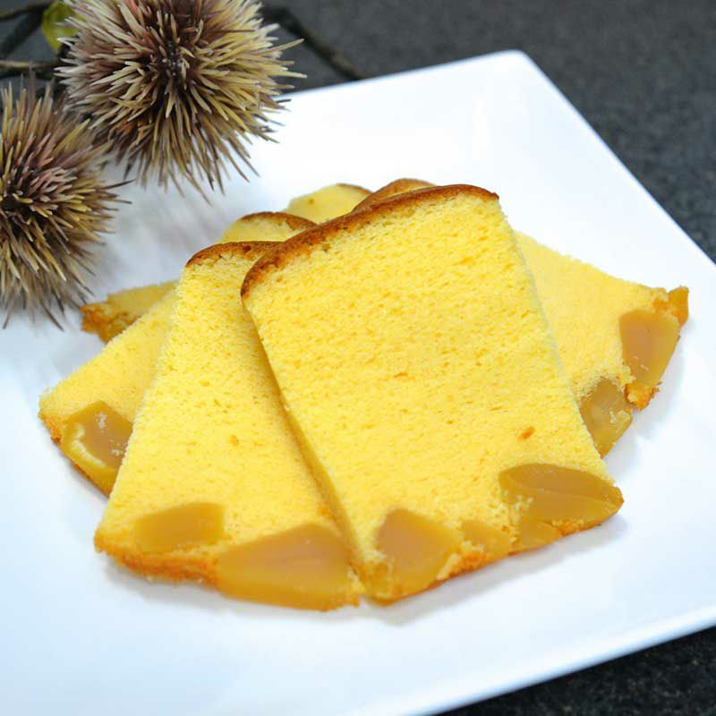 烏骨鶏かすていら　美味（みみ）　栗